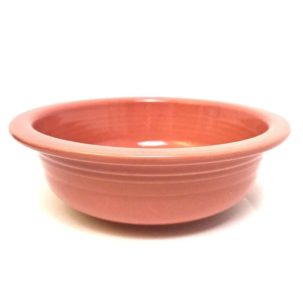 Fiesta HLC Serving Bowl 1 Qt 40 oz Flamingo Retired Color 8.25